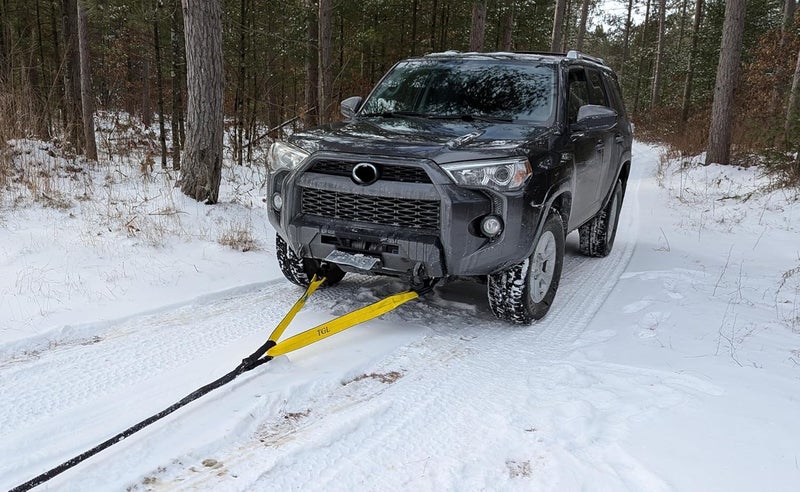TGL Tow Bridle Strap, Recovery Bridle Kit- Tree Saver Strap - 2 Recovery Soft Shackles - Tow Bridle, Recovery Bridle Compatible with Kinetic Recovery Rope,Jeep, Ford, Toyota. - Image 2